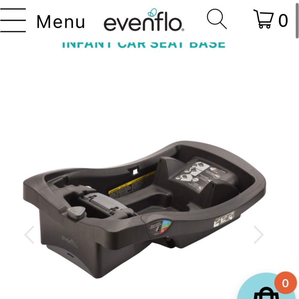 EVENFLO LITEMAX 35 infant car seat BASE